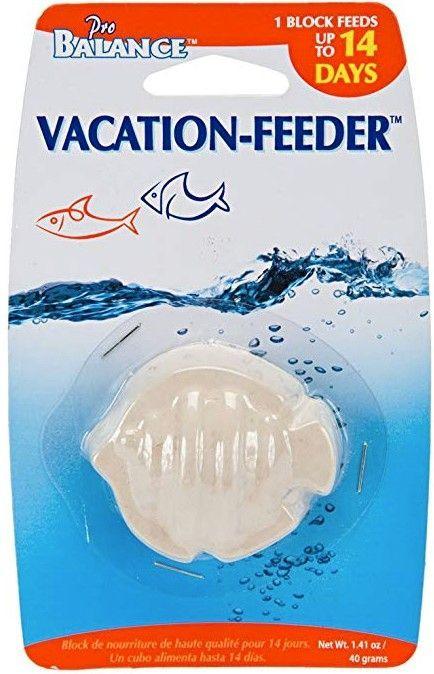 Penn Plax Pro Balance Fish Shape 14 Day Vacation Feeder - 030172013737