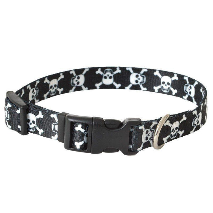 Pet Attire Styles Skulls Adjustable Dog Collar - 076484397103