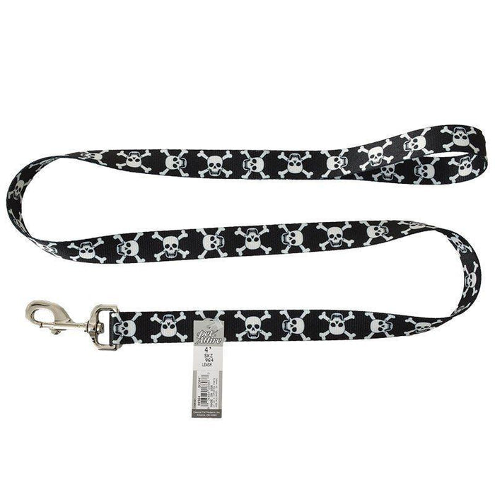 Pet Attire Styles Skulls Dog Leash - 076484188077