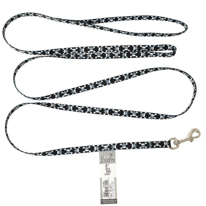 Pet Attire Styles Skulls Dog Leash - 076484188022