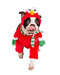 Pet Krewe Sesame Street Santa Elmo Pet Costume - 810005330107