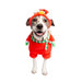 Pet Krewe Sesame Street Santa Elmo Pet Costume - 810005330107