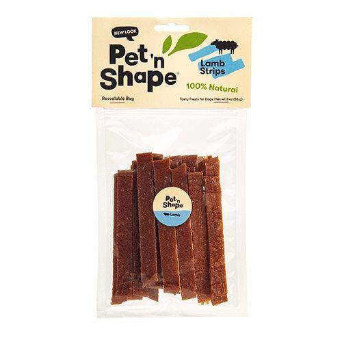 Pet 'n Shape Lamb Strips Dog Treat - 032657402036