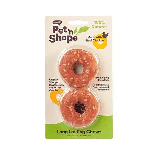 Pet 'n Shape Long Lasting Chewz Rings - Chicken Flavor - 032657601026