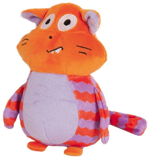 Petmate Booda Zoobilee Grunting Cat Plush Dog Toy - 029695320156