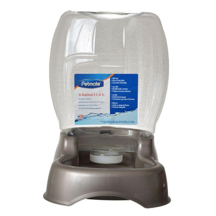 Petmate Cafe Pet Waterer - Pearl Tan - 029695244056