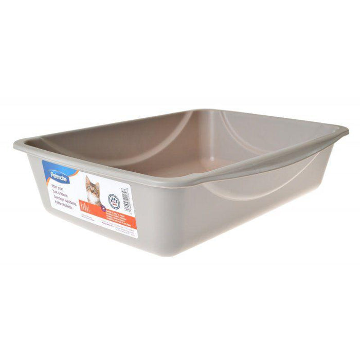 Petmate Litter Pan - Gray - 029695221828