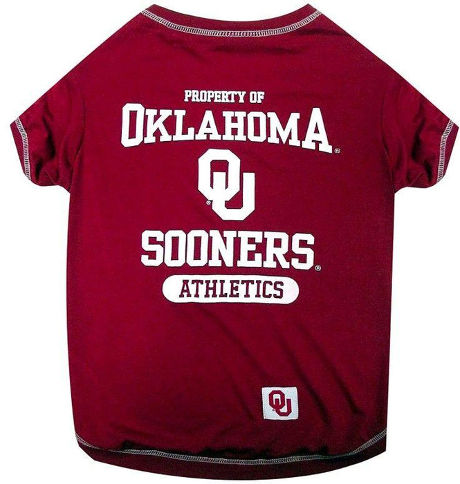 Pets First Oklahoma Tee Shirt for Dogs and Cats - 849790032279