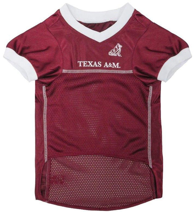 Pets First Texas A & M Mesh Jersey for Dogs - 849790035720