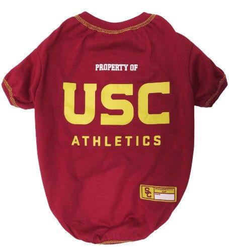 Pets First USC Tee Shirt for Dogs and Cats - 849790060838