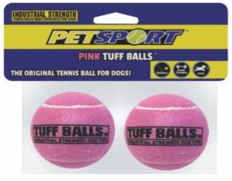 Petsport Tuff Ball Dog Toy - Pink - 713080700103