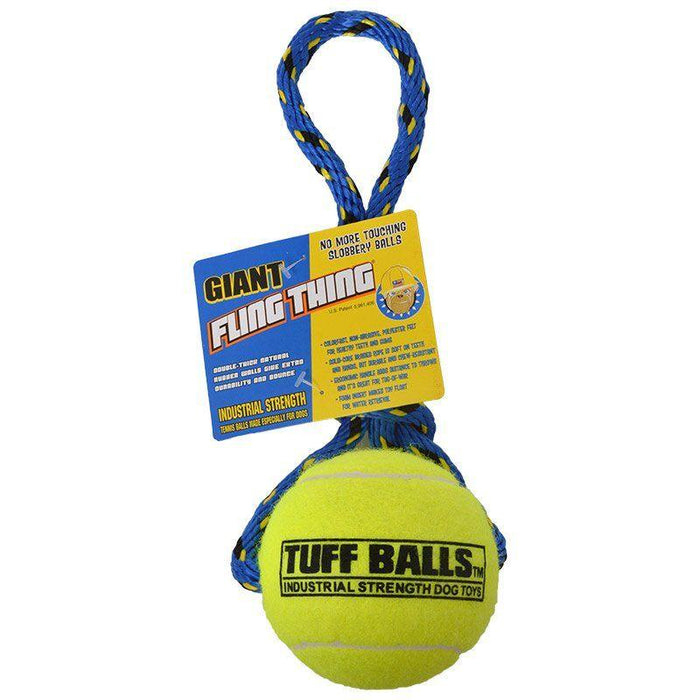 Petsport Tuff Ball Fling Thing Dog Toy - 713080700073