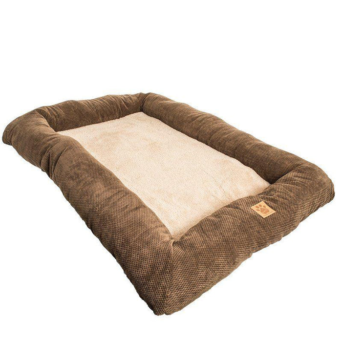 Precision Pet Mod Chic Bumper Bed - Coffee - 715764757458