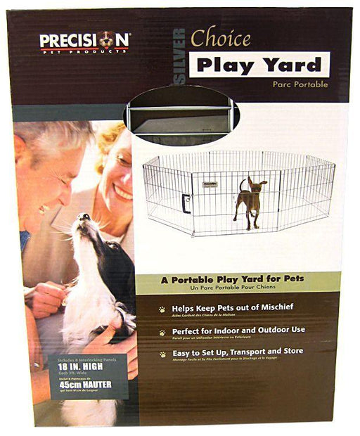 Precision Pet Silver Choice Exercise Pen Model SXP - 715764200183