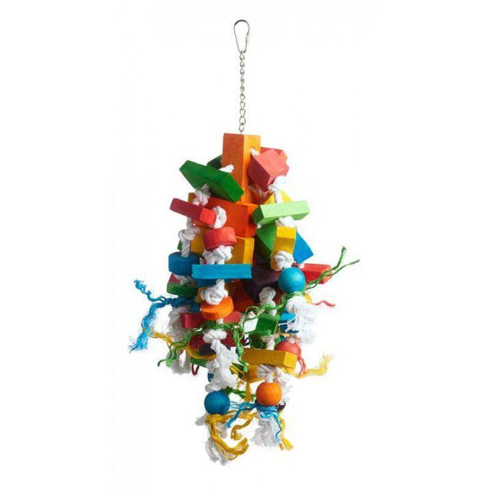 Prevue Bodacious Bites Wizard Bird Toy - 048081609620