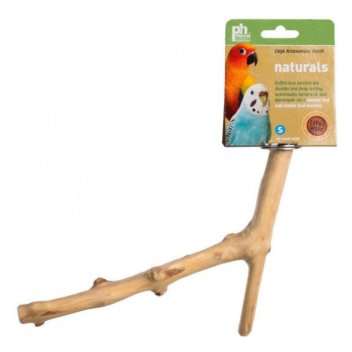 Prevue Naturals Y-Branch Perch - Coffee Wood - 048081010501