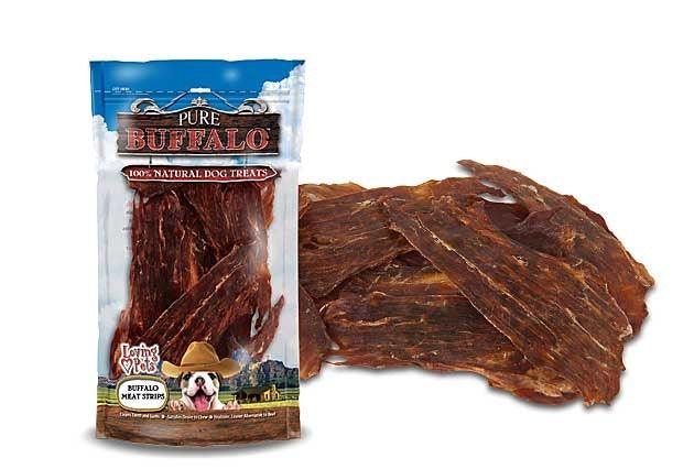 Pure Buffalo Meat Strips Dog Treats - 842982056671