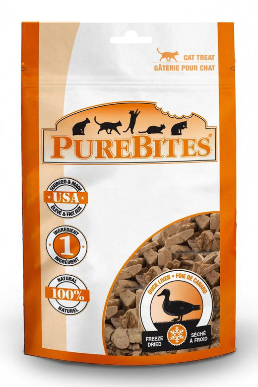 PureBites Duck Freeze Dried Cat Treats - 878968000727