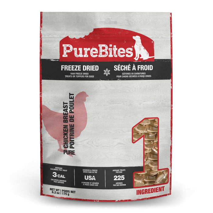 PureBites Freeze Dried Chicken Breast Dog Treats - 878968001045