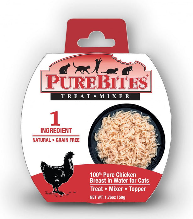 PureBites Mixers Chicken Breast in Water Cat Food Topper Treat - 10878968002018