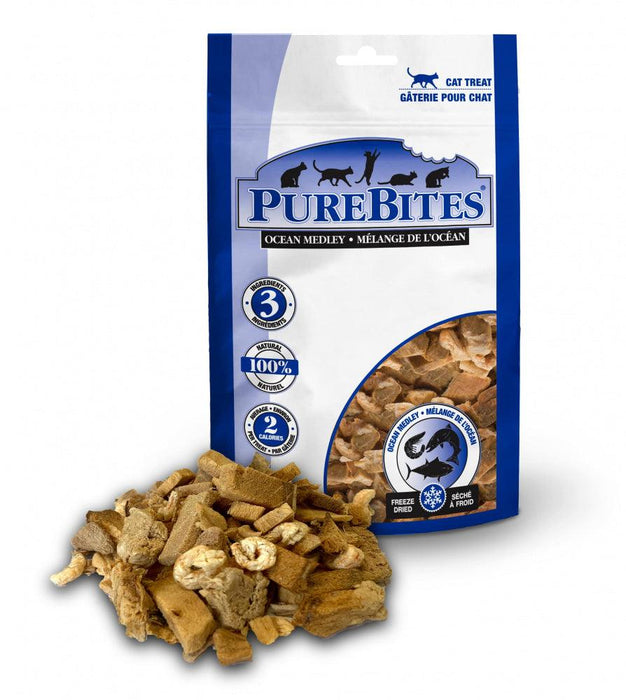 PureBites Ocean Medley Freeze Dried Cat Treats - 878968001403