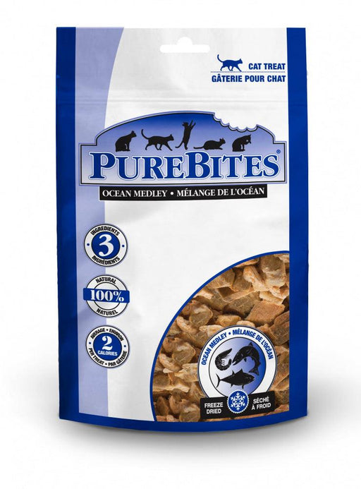 PureBites Ocean Medley Freeze Dried Cat Treats - 878968001403