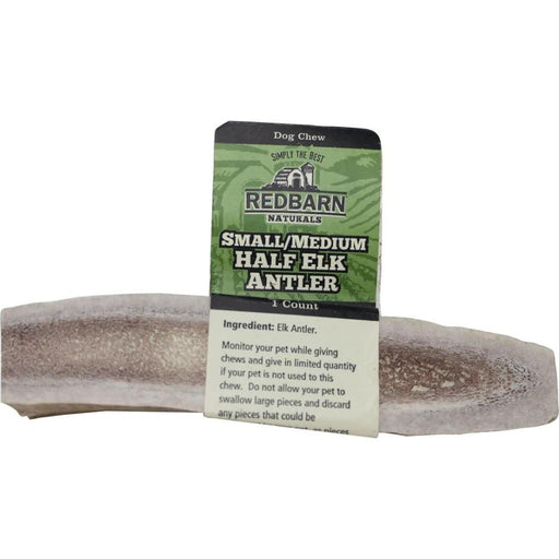 Redbarn Half Elk Antler Dog Treat - 785184200094