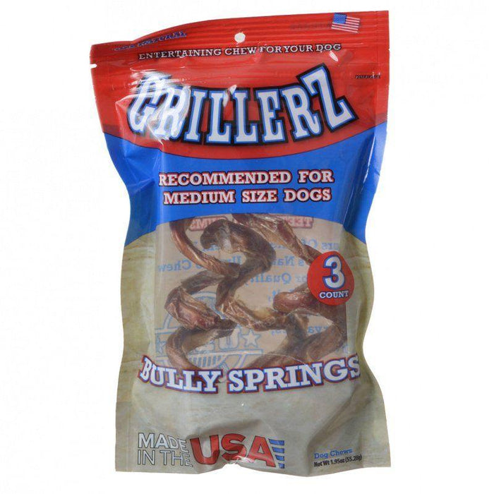 Scott Pet Grillerz Bully Springs Dog Chews - 015958986818