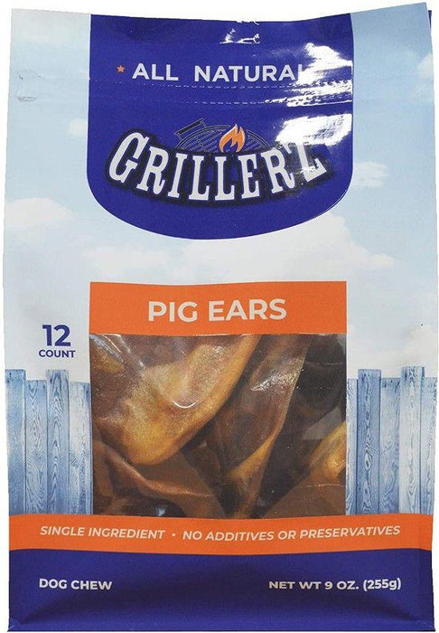 Scott Pet Grillerz Pig Ears Dog Treat - 015958972705