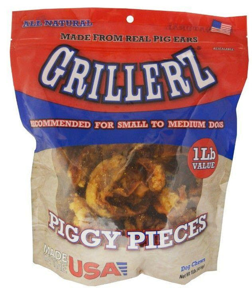 Scott Pet Grillerz Piggy Pieces Dog Treats - 015958971173