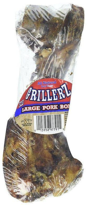 Scott Pet Grillerz Pork Bone Dog Treat - 015958977915