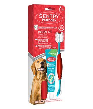 Sentry Petrodex Dental Kit for Adult Dogs - 048476520776