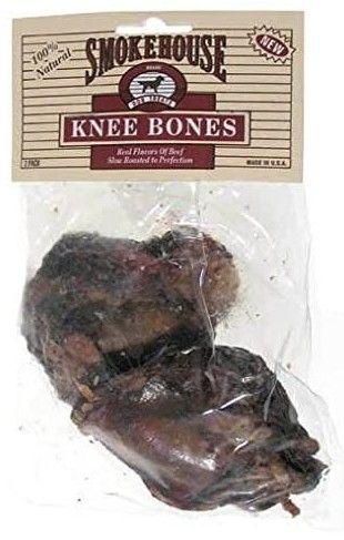 Smokehouse Knee Bone Natural Dog Treat - 2 Count - 078565840560