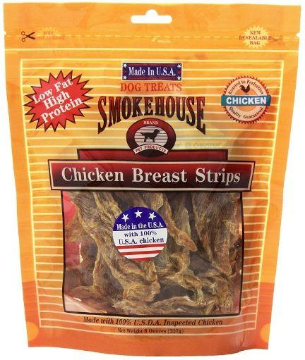 Smokehouse Treats Chicken Breast Strips - 078565843172