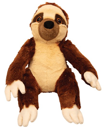 Snugarooz Sasha the Sloth Plush Dog Toy - 712038962631