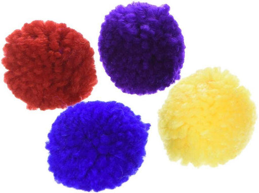 Spot Wool Pom Poms with Catnip Cat Toy - 077234028117