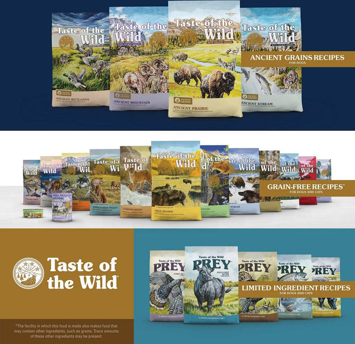 Taste of the Wild Ancient Mountain with Ancient Grains Dry Dog Food - 074198614585