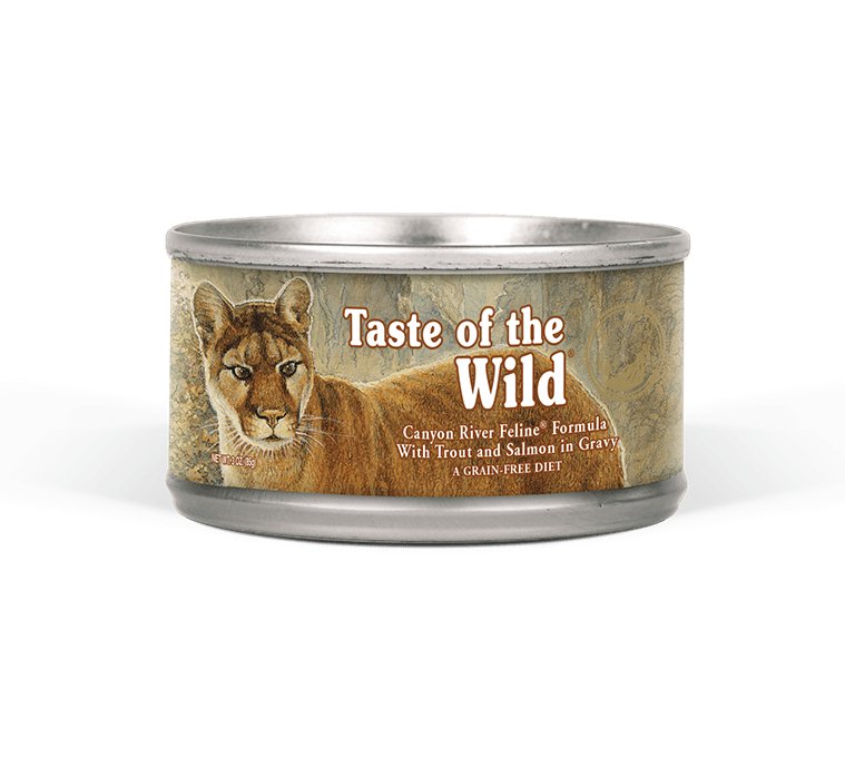 Taste of the Wild Canyon River Canned Cat Food - 074198611195