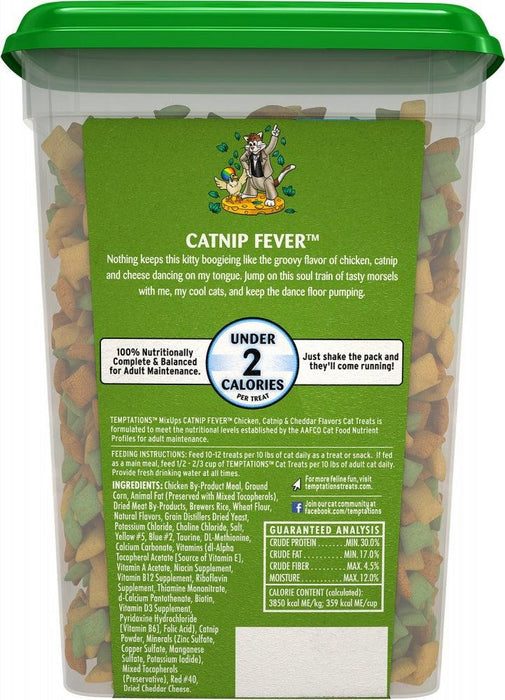 Temptations Mixups Catnip Fever Flavor Cat Treats - 023100110813