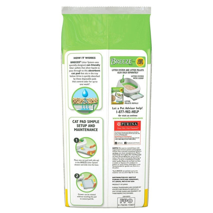 Tidy Cat Breeze Cat Pads - 070230158376