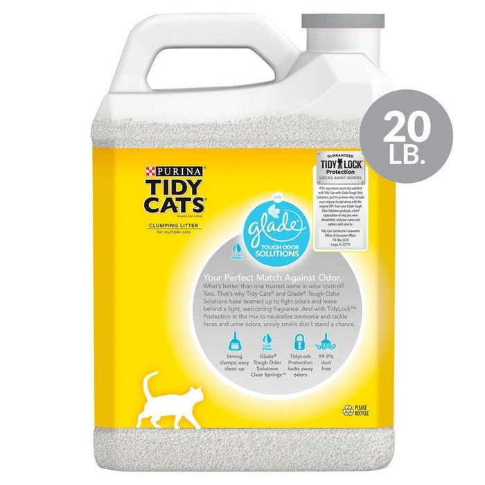 Tidy Cats Glade Tough Odor Solutions Cat Litter - 070230153456