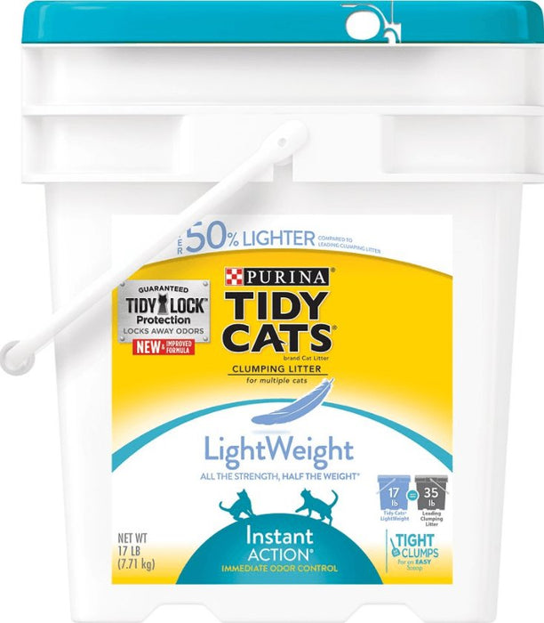 Tidy Cats LightWeight Instant Action Multi-Cat Clumping Littler - 070230165046