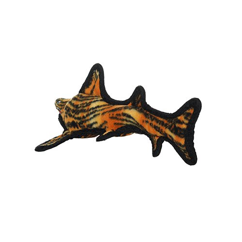 Tuffy Ocean Creature Tiger Shark Dog Toy - 180181906978