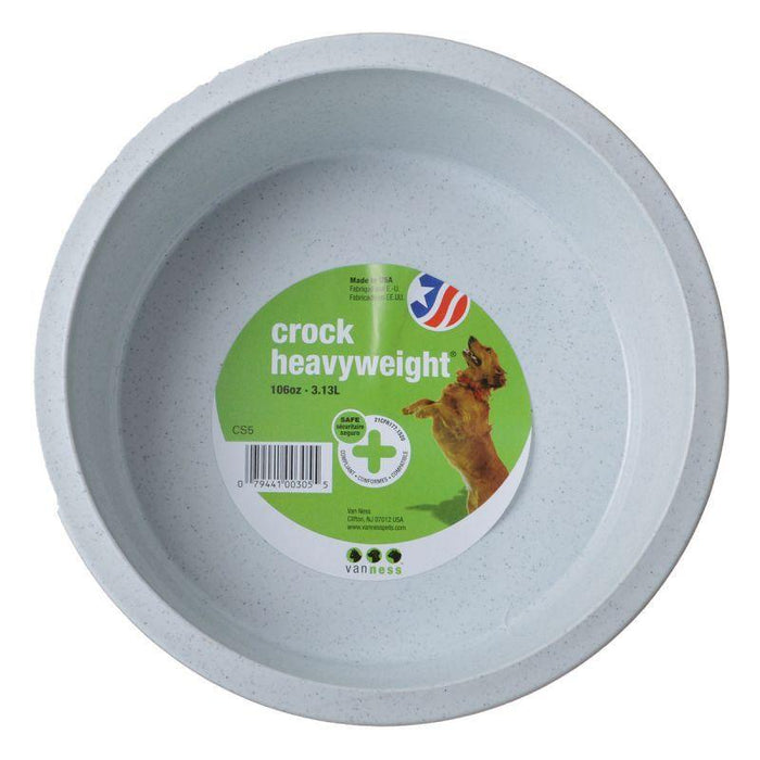 Van Ness Crock Heavyweight Dish - 079441003055