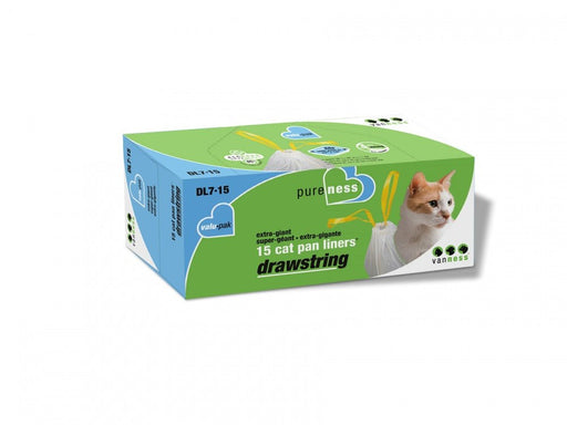 Van Ness Extra Giant Drawstring Cat Pan Liners Valu Pack - 079441004175