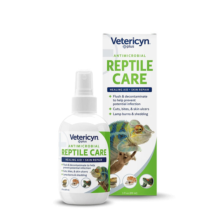 Vetericyn Plus Antimicrobial Reptile Wound and Skin Care, 3oz - 818582011921