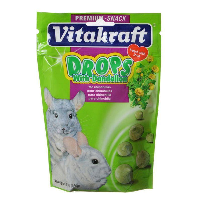 Vitakraft Drops with Dandelion for Chinchillas - 051233252353