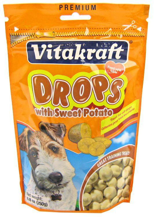 VitaKraft Drops with Sweet Potato for Dogs - 051233344171