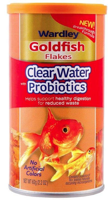 Wardley Clearwater Goldfish Flake with Probiotics - 043324157753