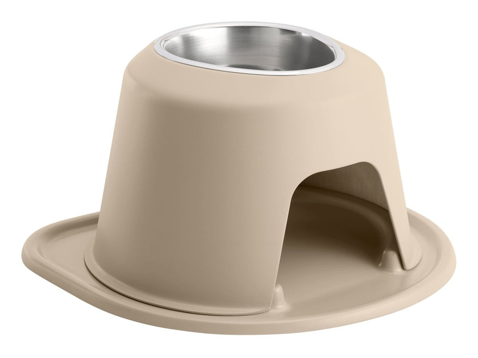 WeatherTech Single High Pet Feeding System - 8" with 32 oz Stainless Bowl - 787765763004